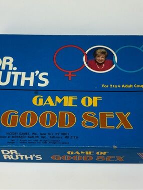 Dr. Ruth's Game of Good Sex – Vintage 1985 Complete